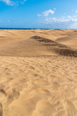 sand dunes in the desert