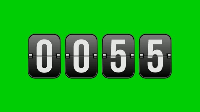 countdown green screen