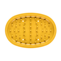 Soap dish on a white isolated background