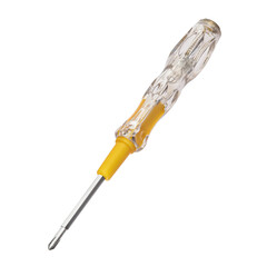 Screwdriver on a white isolated background