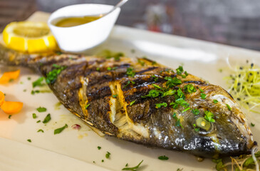 Dorade grillée 