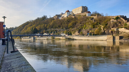 person on the bridge