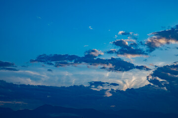 sky and clouds