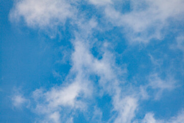 blue sky with clouds
