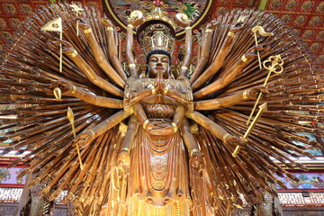 Thousand Hands Guan Yin
Wat Metta Tham Phothiyan, Kanchanaburi Province, Thailand