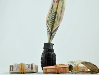 Money for War Concept