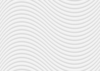 Grey paper waves abstract technology geometric background. Vector concept design