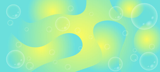 abstract background with blob liquid gradient and wavy pattern