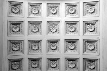 Classic interior, abstract photo background