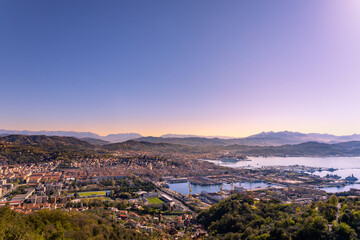 La Spezia from Above - Panorama