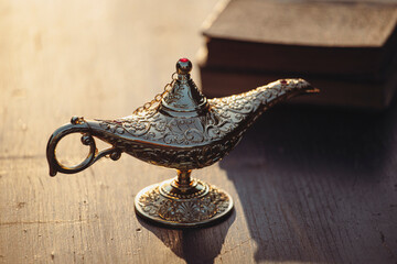 Festive greeting card for Muslim holy month Ramadan Kareem.