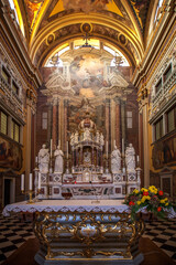 Fototapeta na wymiar Chiesa di Sant'Ignazio Gorizia Church