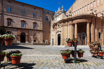 Obraz premium Old Macerata Marche Italy