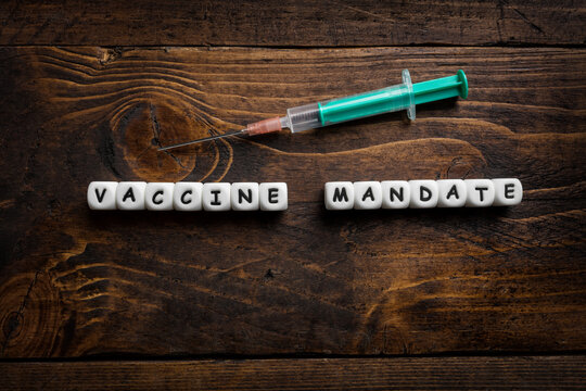 Corona virus Covid-19 vaccine text background