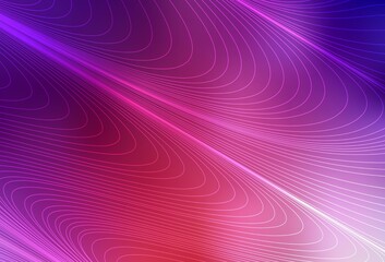 Light Pink, Red vector texture with colored lines.