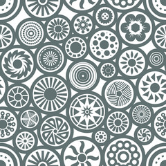 Abstract seamless pattern. Vector illustration