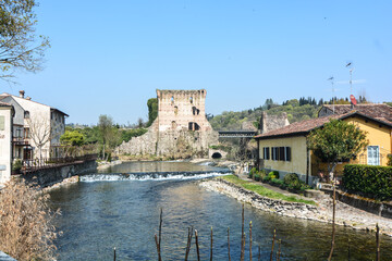 Obraz premium località borghetto frazione di valeggio sul mincio