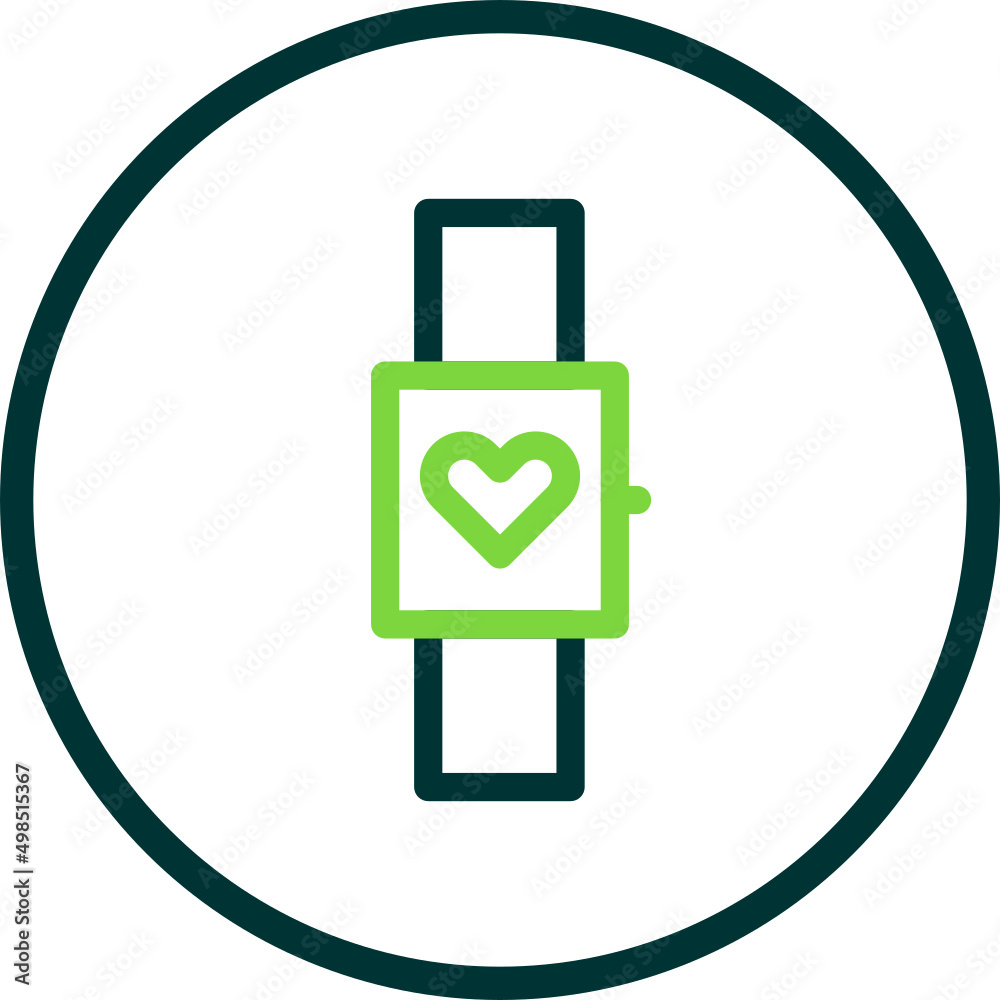 Sticker watch icon