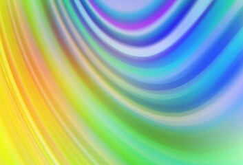 Fototapeta premium Light Multicolor vector blurred and colored pattern.