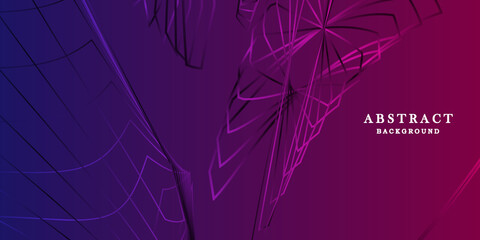 Purple blue background with lines