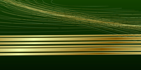 Green gold background
