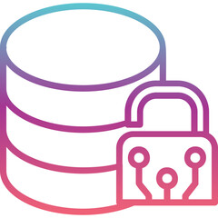 Obraz premium Data Encryption Icon