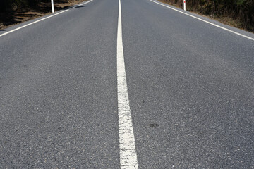 road in the countryside