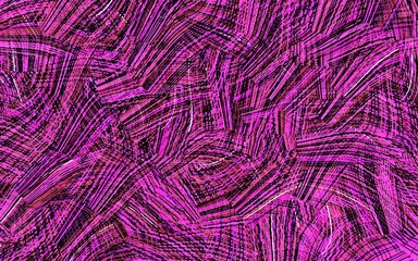 Light Purple, Pink vector pattern with wry lines.
