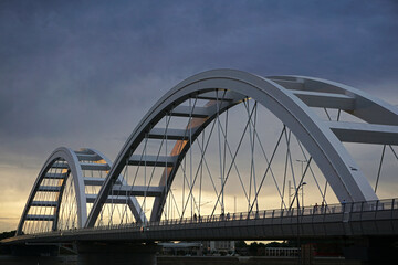 Fototapeta na wymiar Novi Sad bridge