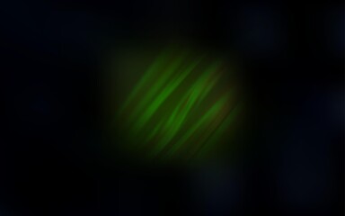 Dark Green vector abstract blurred layout.