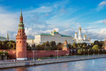 The Grand Kremlin Palace, Moscow Russian Federation. - obrazy, fototapety, plakaty