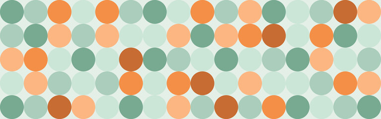 Geometric shapes are grouped into a trendy background for a web intro template. Texture of turquoise and earthy modern shades for fabric making, packaging, covers and textiles.