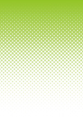 ハーフトーン　背景　黄緑　縦