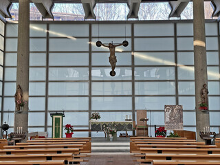 Baranzate di Bollate: Chiesa Parrocchiale di Nostra Signora della Misericordia