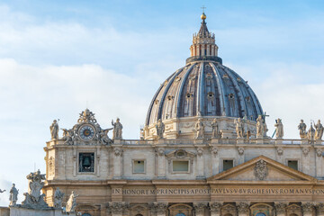 The St. Peter's Basilica, Vatican, Italy