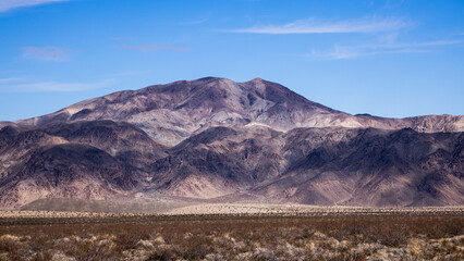 Colorful mountains in South California