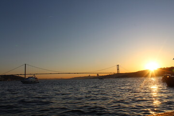 Fototapeta na wymiar Sunset Istanbul