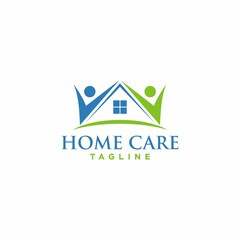 home care logo design template