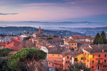 Perugia, Italy in the Morning