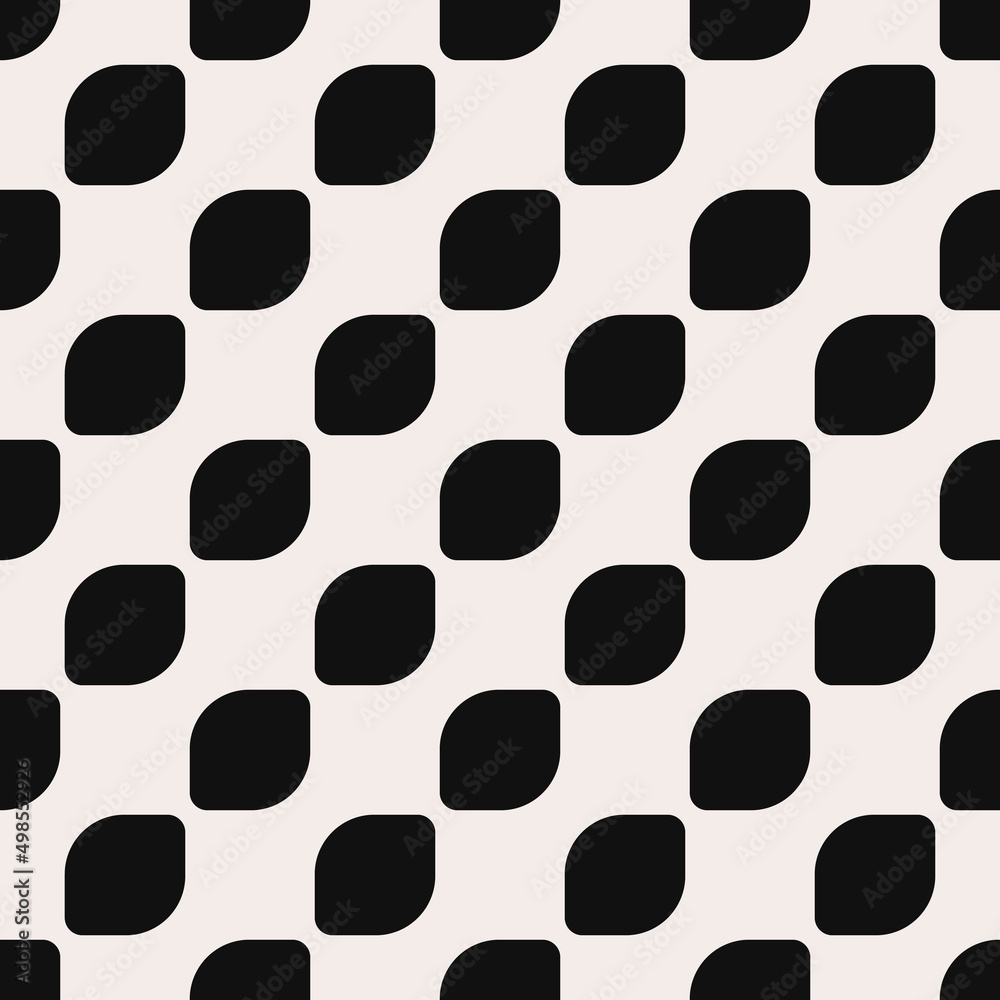 Aufkleber black rounded shapes all over the background. a vector with the same primitive shapes.