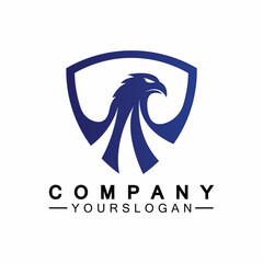 Obraz premium Eagle icon logo design vector template