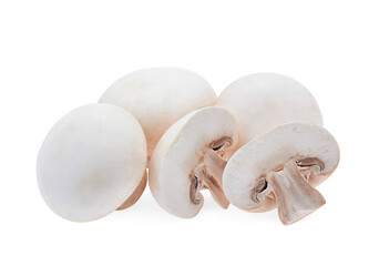 Fototapeta na wymiar Champignon mushroom isolated on white background