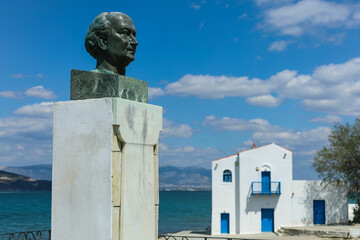 The house of the famous Greek poet Angelos Sikelianos in Salamina Island, Greece