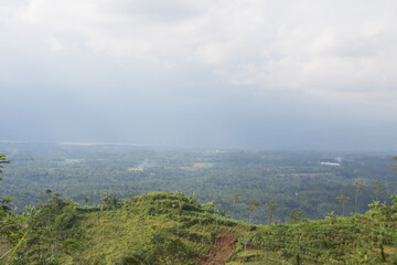 Obraz premium city ​​view from above