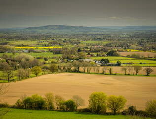 Fototapeta na wymiar View from Malvern Hills