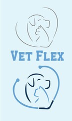 veterinary logo and animal logo