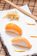 japanese sushi food, view of sushi, all you can eat menu