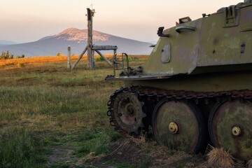 Fototapeta premium tank of the tank