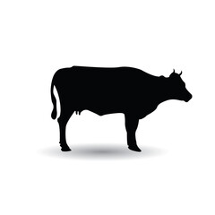 cow animal silhouette