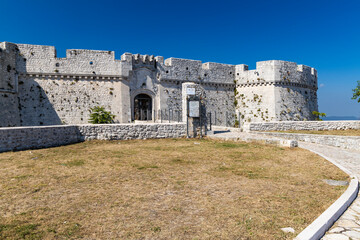 Castle in Monte Santangelo, Puglia, Italy